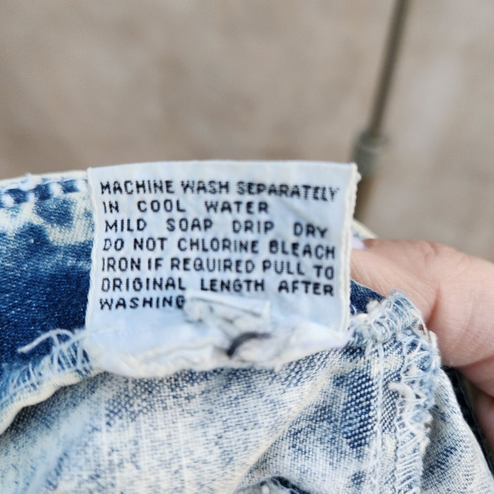 Rio by Stephen Mardon 80s 90s jeans acid washed - Picture 3 of 10